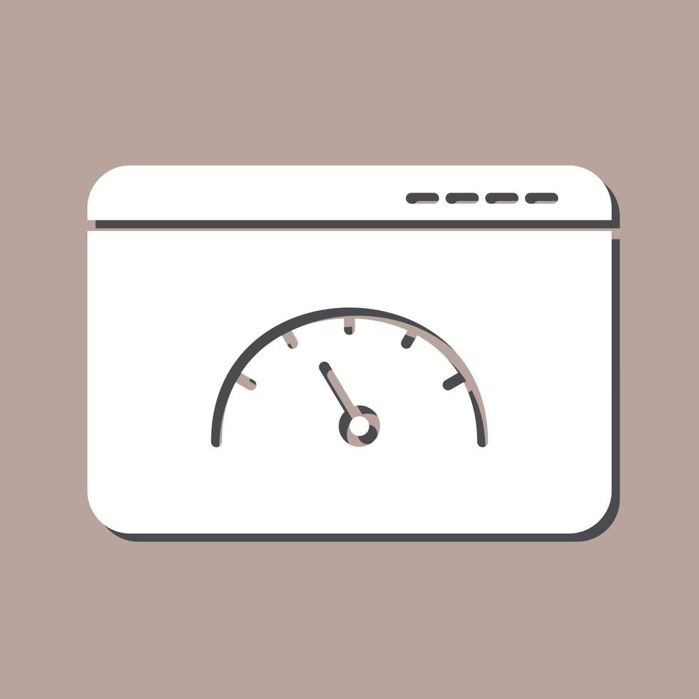 Page Speed Vector Icon