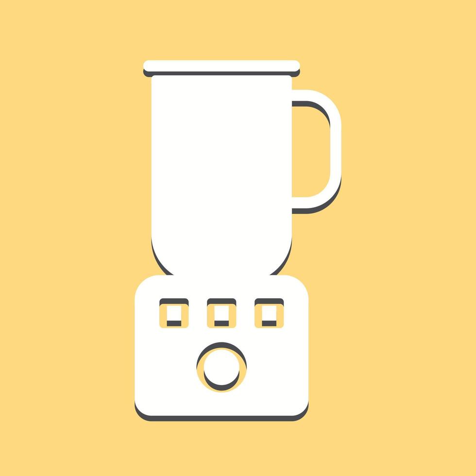 icono de vector de licuadora de café