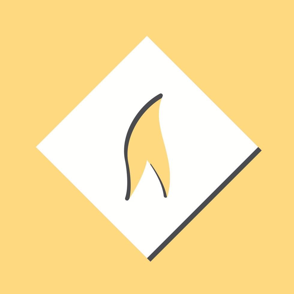 Flammable Material Vector Icon