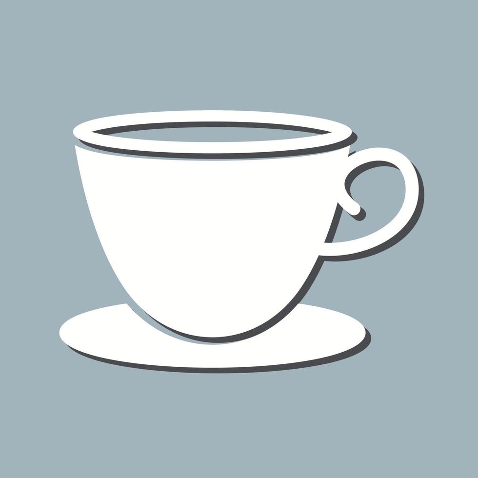 Tea Cup Vector Icon 21448174 Vector Art at Vecteezy