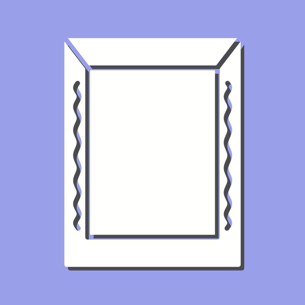 Unique Frame Vector Icon