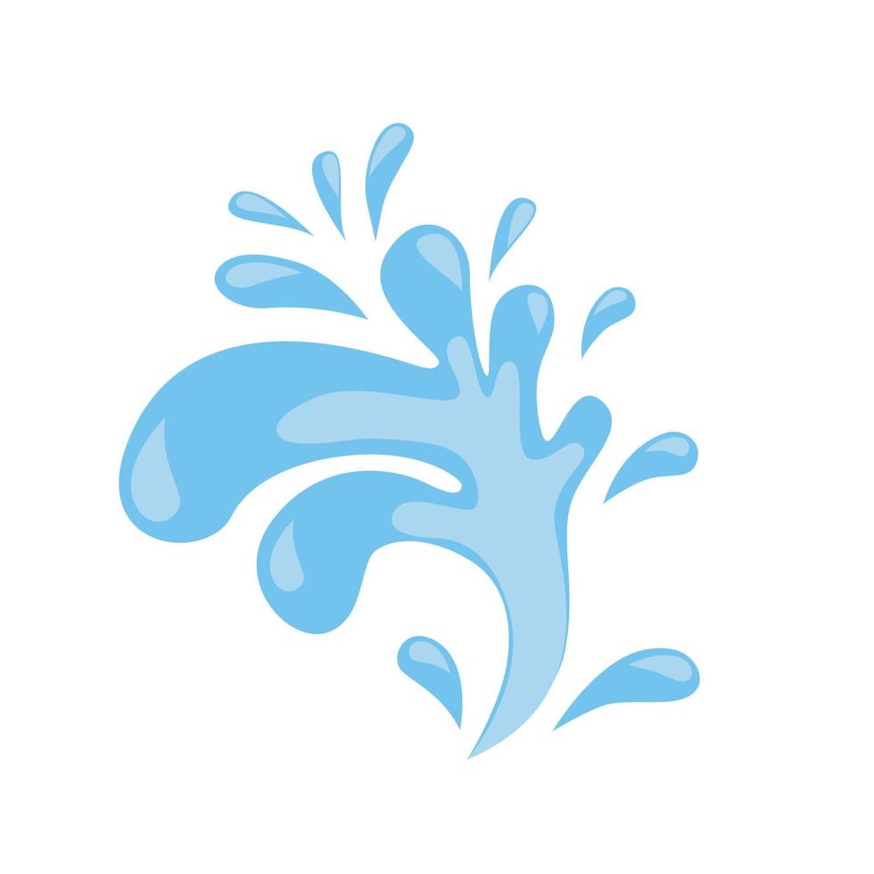 Water Splash  icon vector. drops illustration sign. ocean symbol. sea logo. water source mark. vector