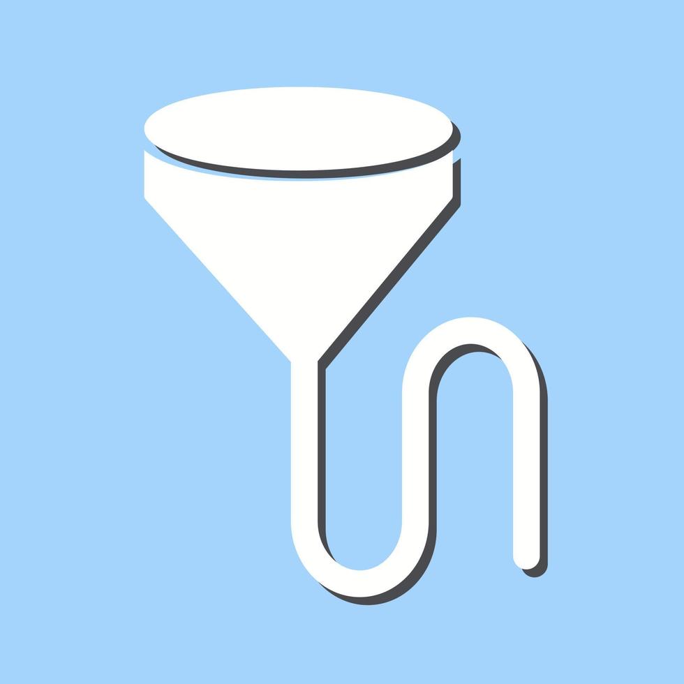 Unique Beer Bong Vector Icon