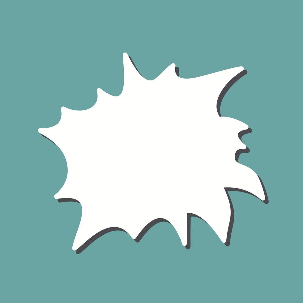 Unique Explosion Vector Icon