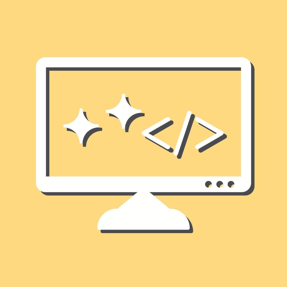 Unique Clean Code Vector Icon 21448406 Vector Art at Vecteezy