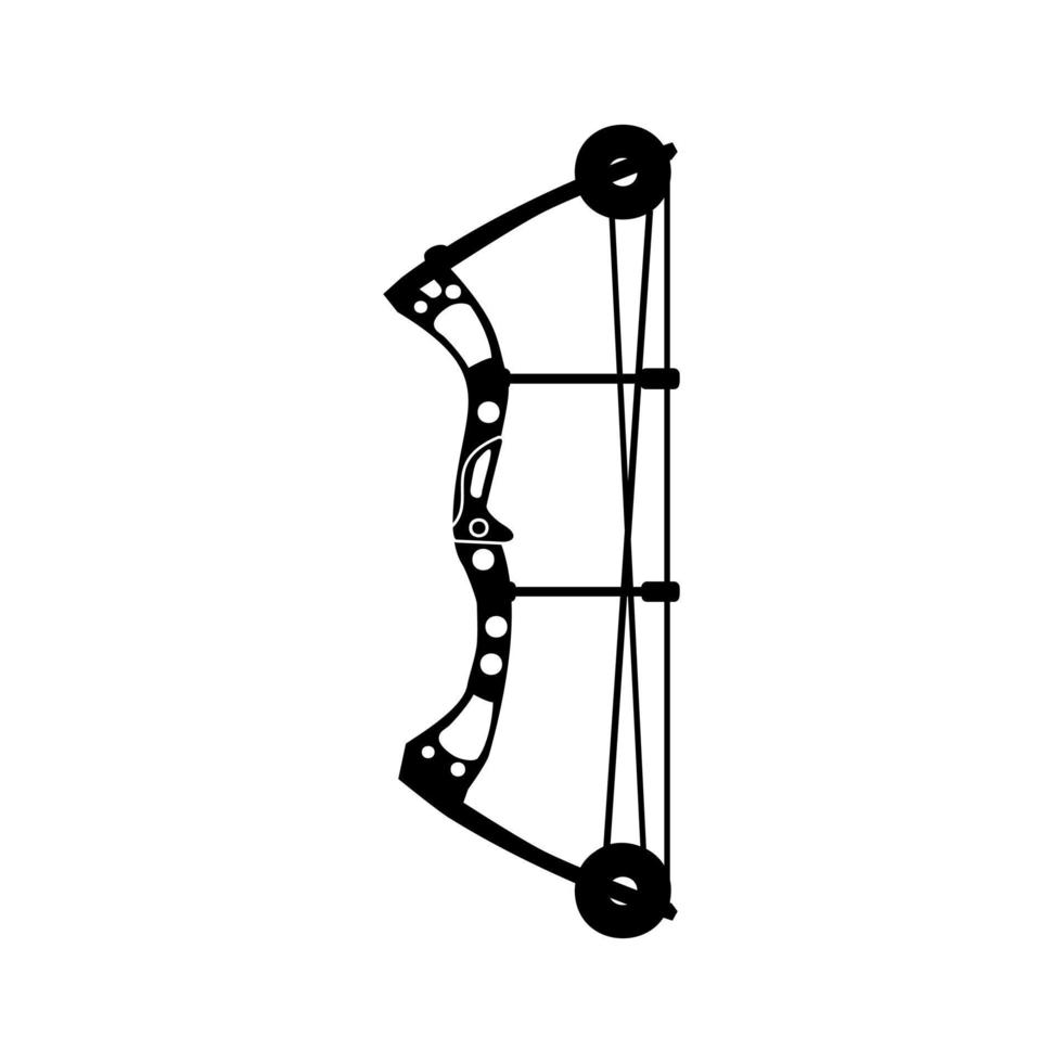 Bow icon vector. archer illustration sign. archery symbol. bowman logo. vector