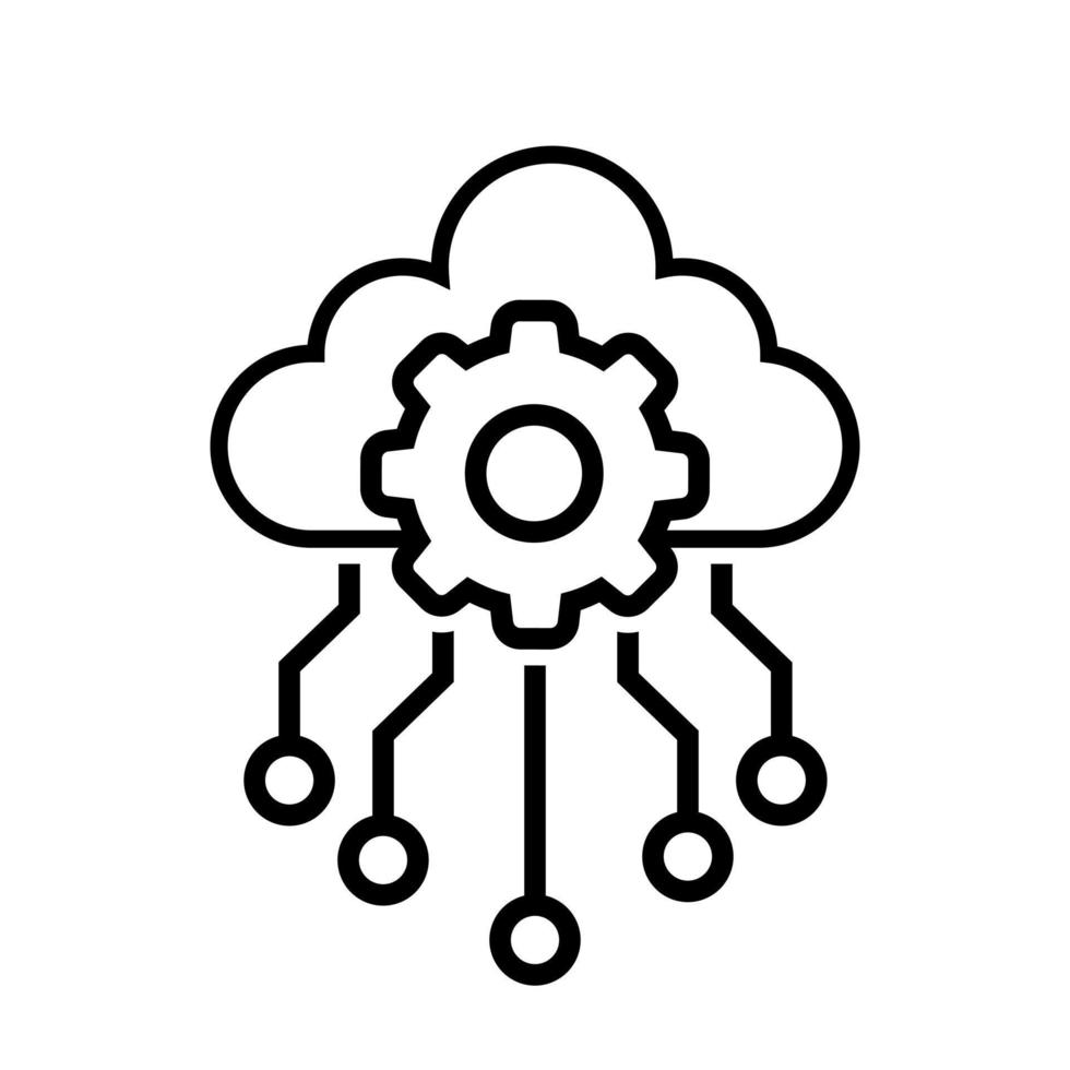 Internet vector icon. cloud service illustration sign. www symbol. World Wide Web logo.