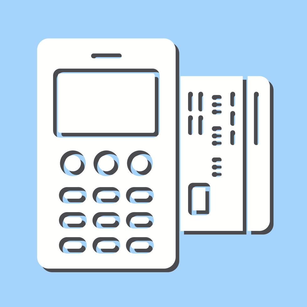 Card Machine Vector Icon
