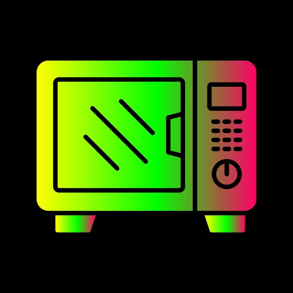 Microwave Vector Icon