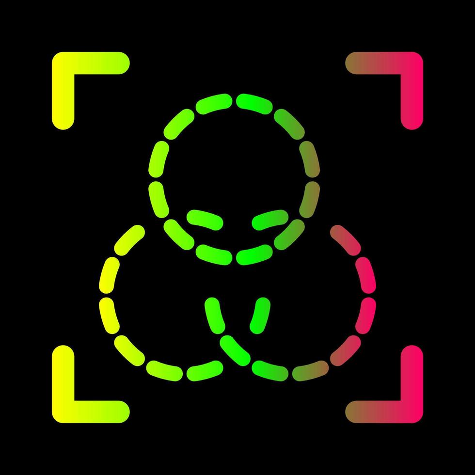 Intersection Vector Icon