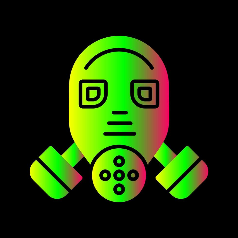 Gas Mask Vector Icon