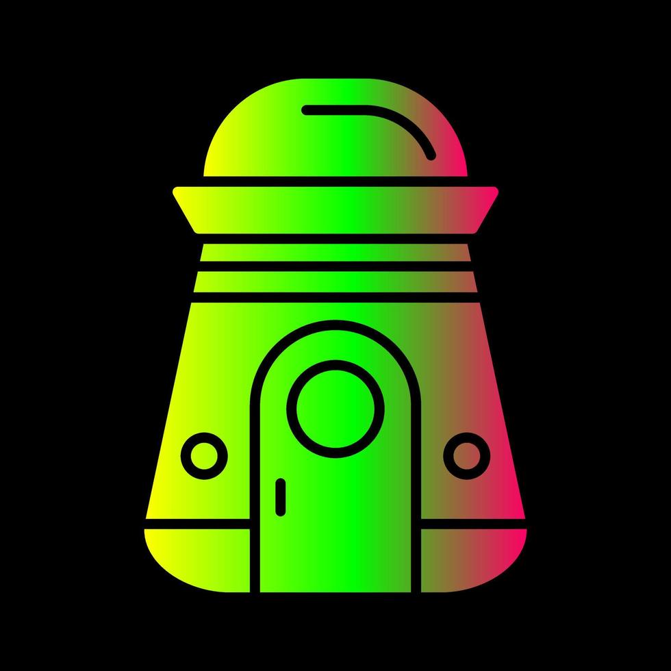 Space Capsule Vector Icon