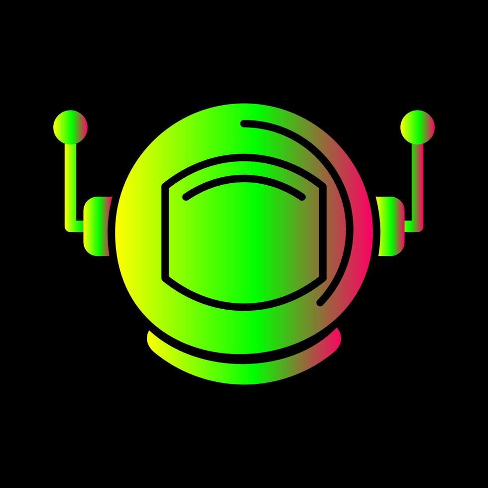 Astronaut Helmate Vector Icon