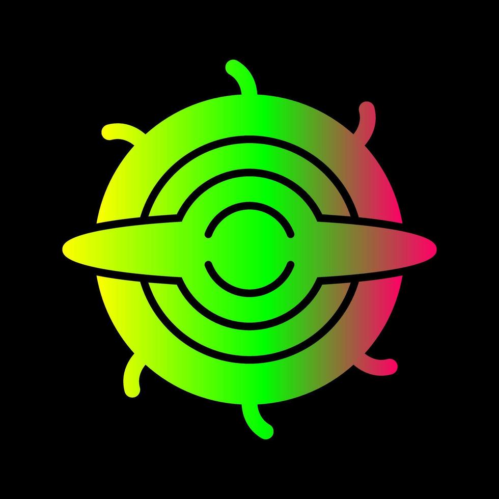 Black Hole Vector Icon