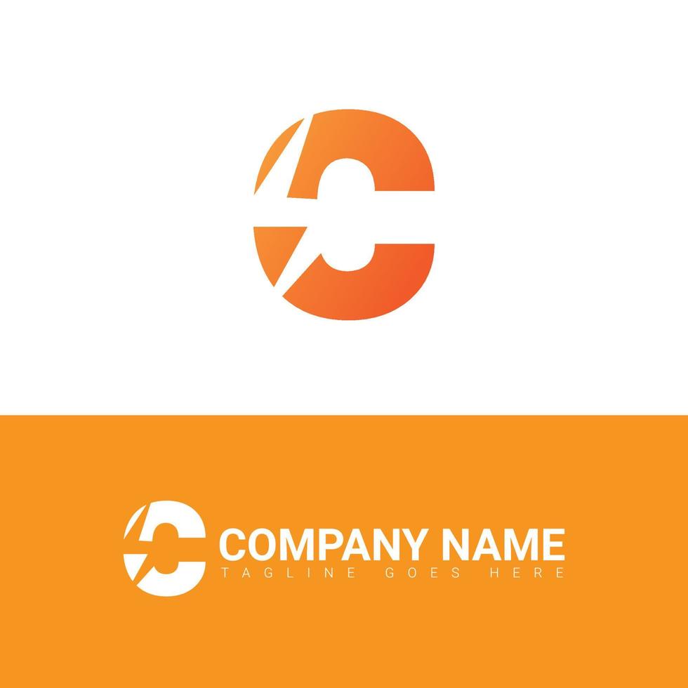c letter logo, c logo icon, c letter mark, c initial logo vector
