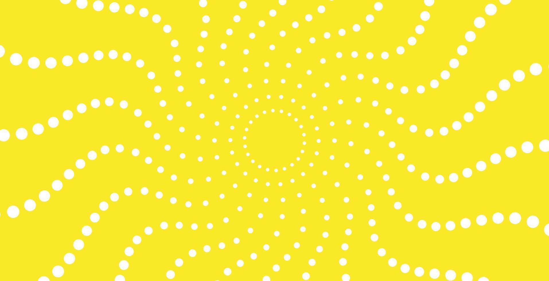 abstract yellow halftone dot texture background wallpaper vector
