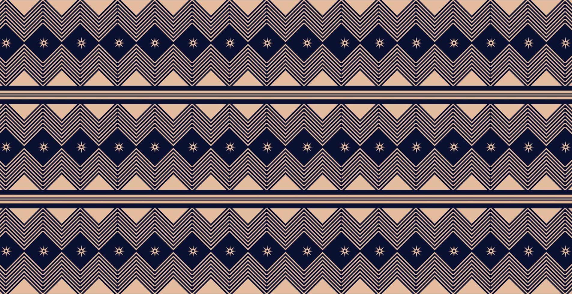 abstract geometric shape ethnic pattern wallpaper vector