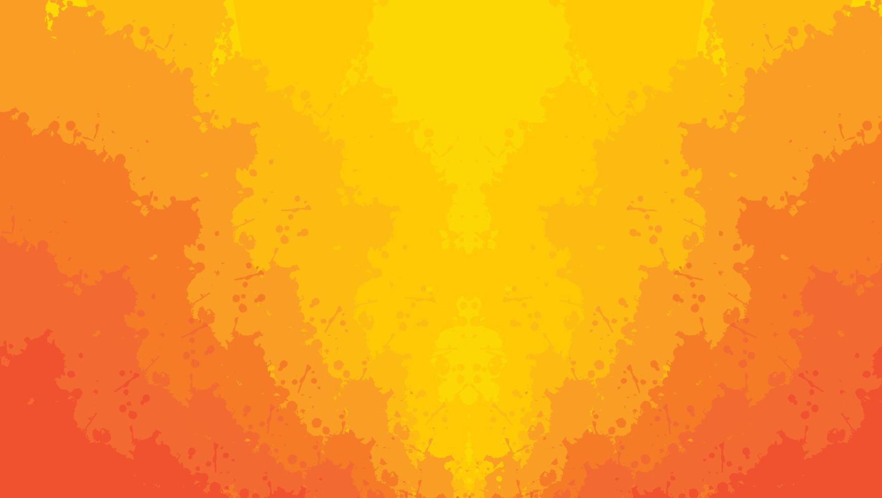 orange background with a clean and cheerful style vector
