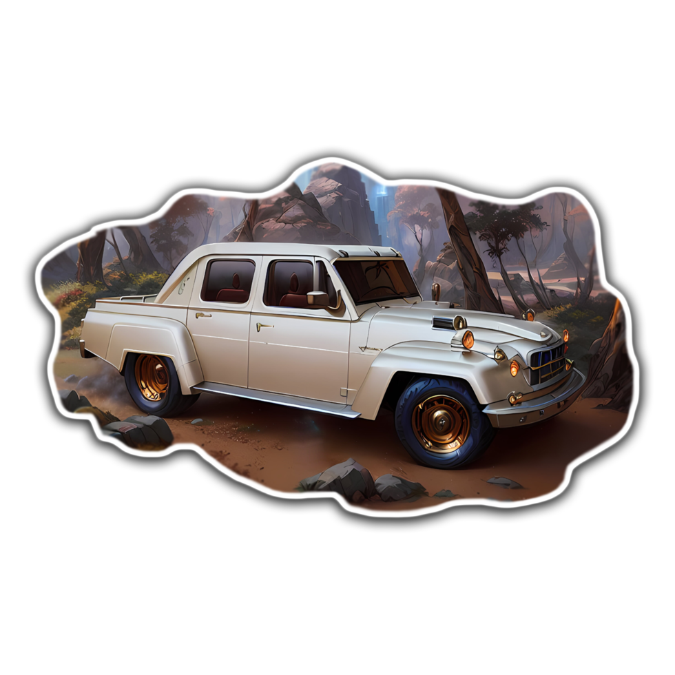 Old Style Car Off Road png