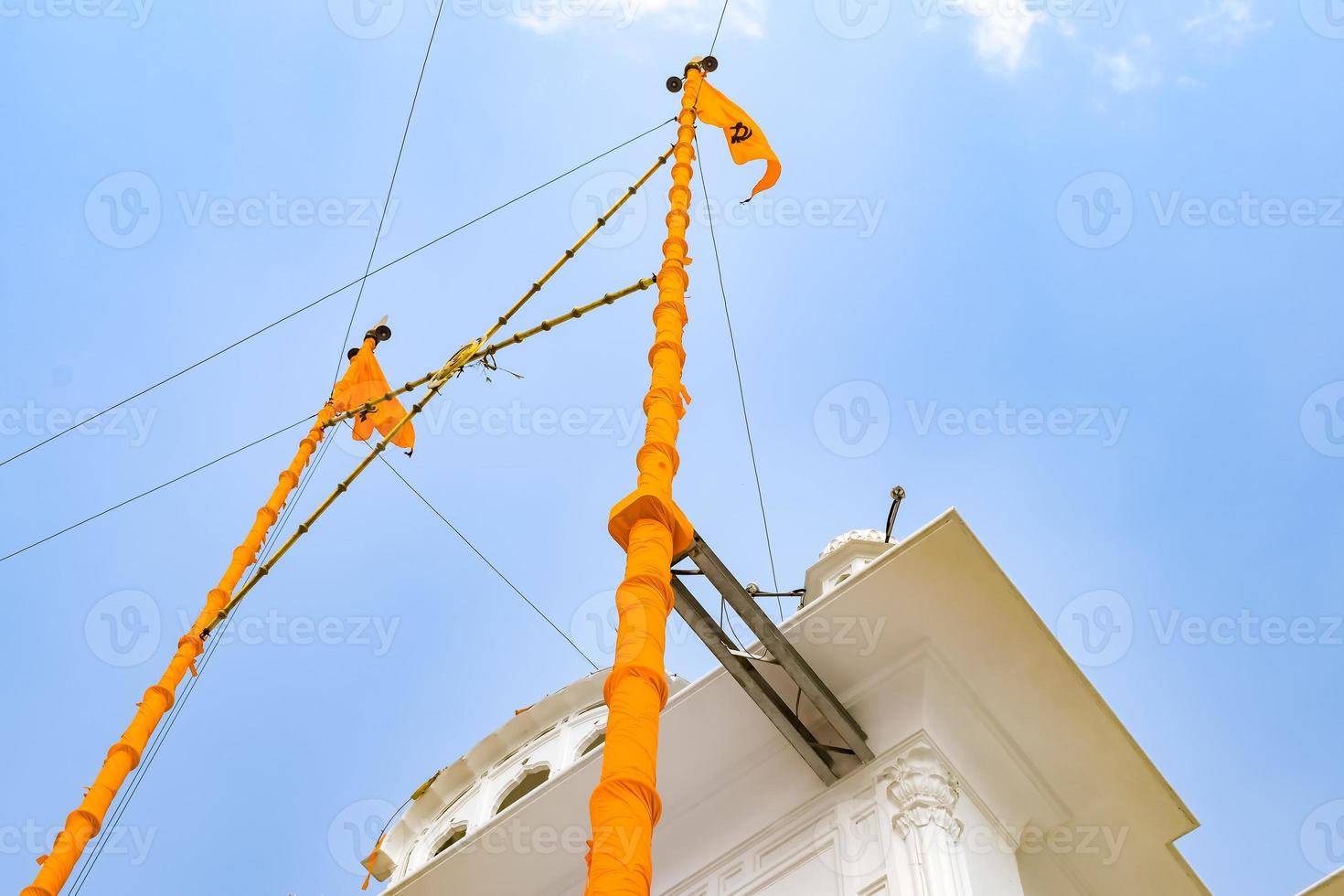 View of details of architecture inside Golden Temple Harmandir Sahib in Amritsar, Punjab, India, Famous indian sikh landmark, Golden Temple, the main sanctuary of Sikhs in Amritsar, India photo