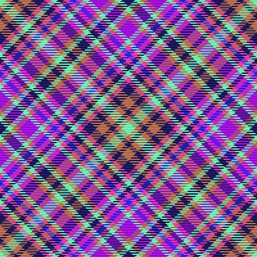 Textile fabric pattern. Seamless check background. Vector texture plaid tartan.