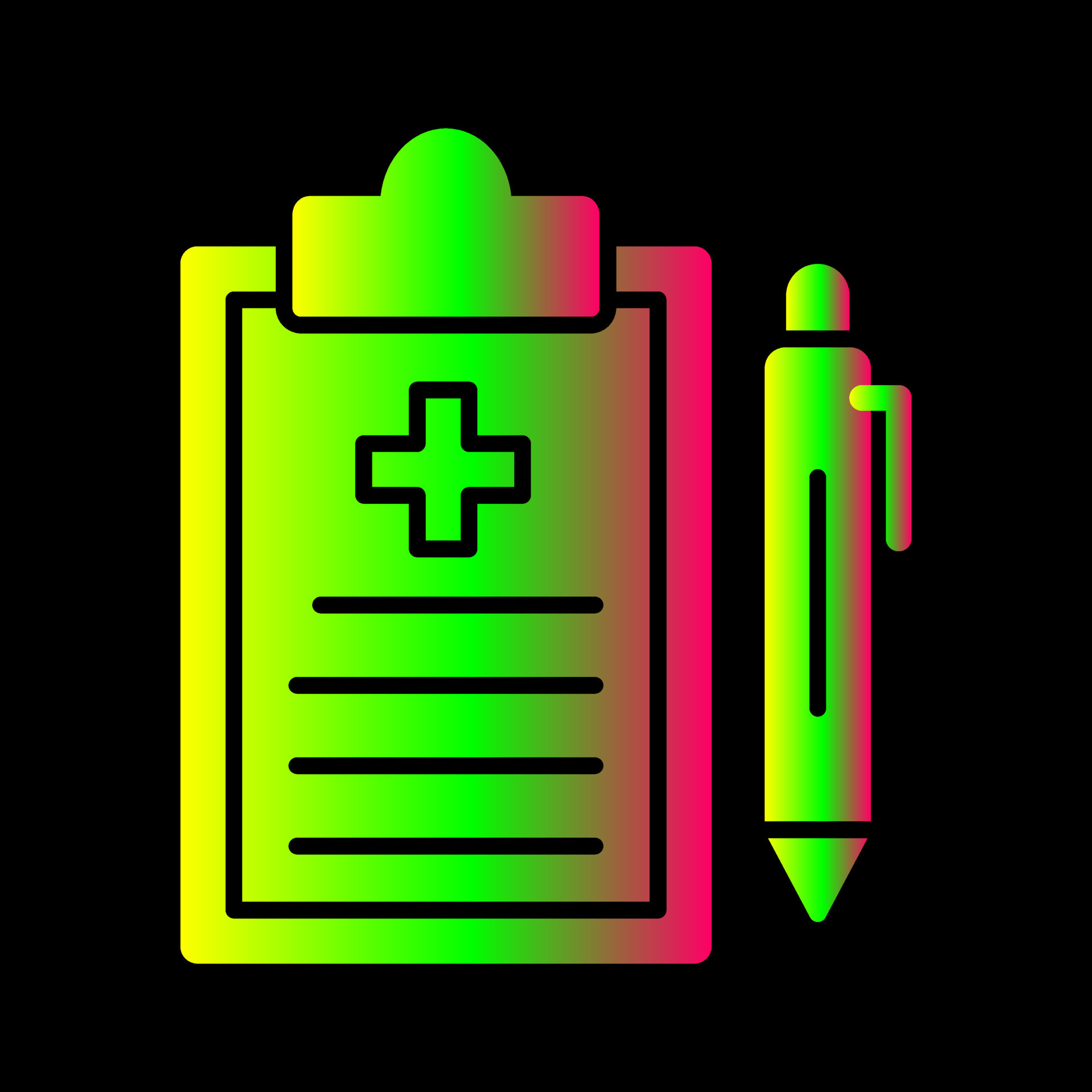 Medical Record Vector Icon 21453124 Vector Art at Vecteezy