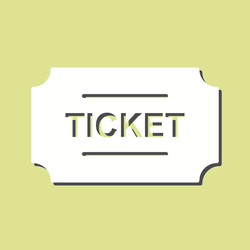 Tickets Vector Icon