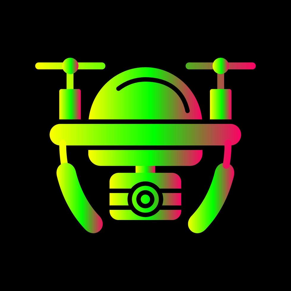 Camera Drone Unique Vector Icon