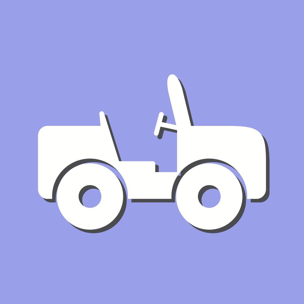 Safari Jeep Vector Icon