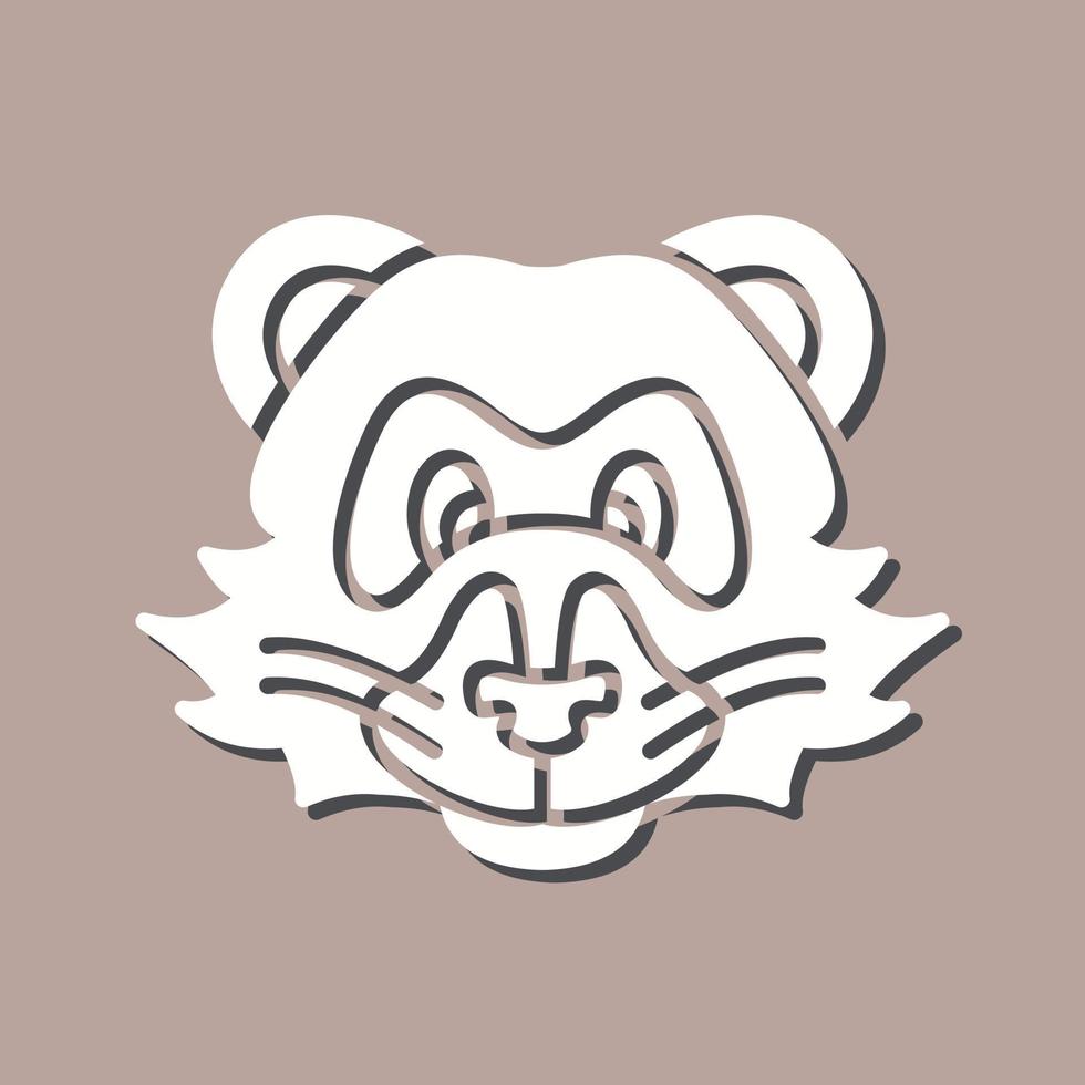 Ferret Vector Icon