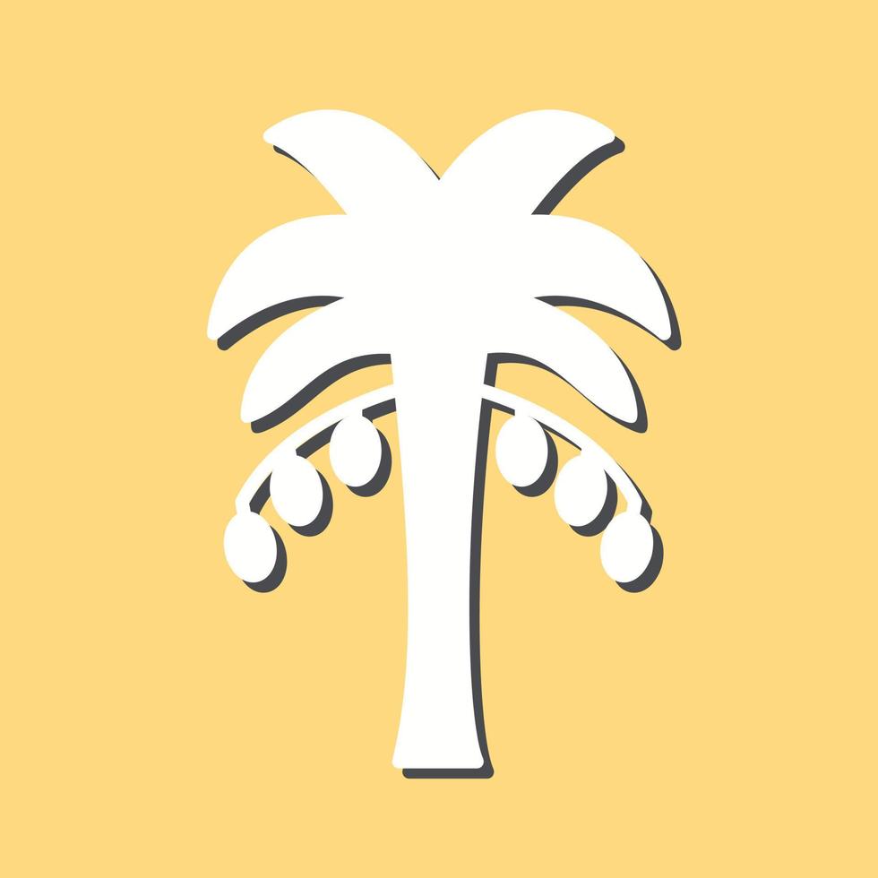 Coconut trees Vector Icon