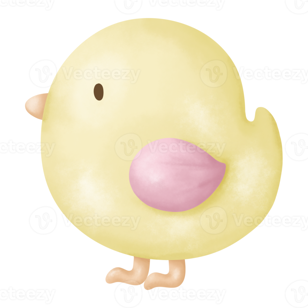 waterverf baby kip png