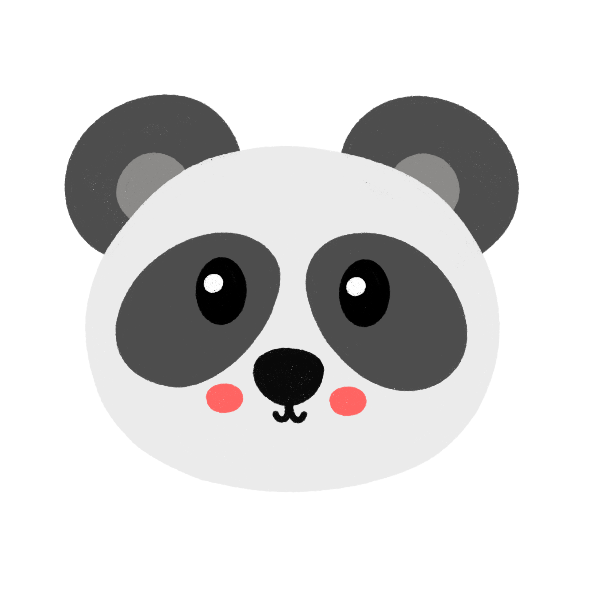 Panda head best sale