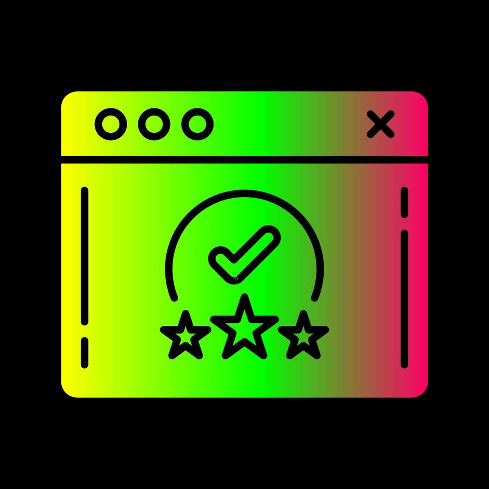 Rating Vector Icon
