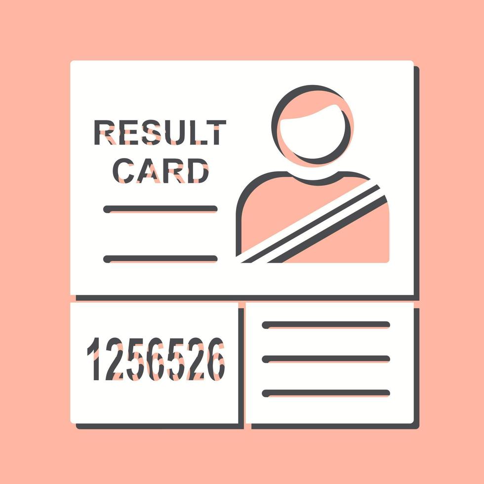 Candidate Results Vector Icon