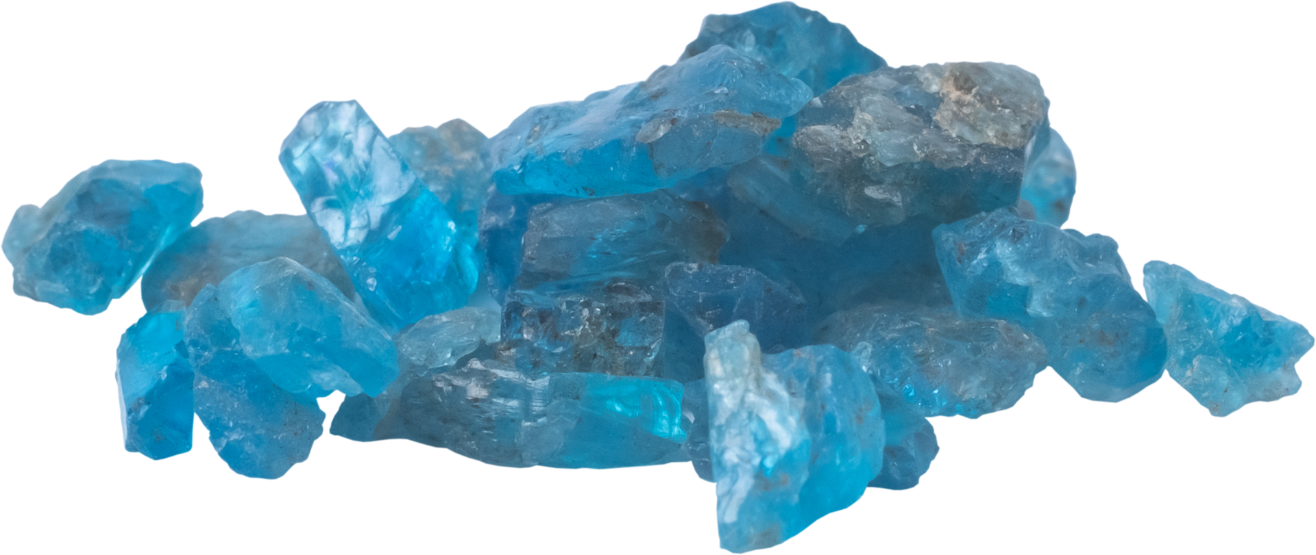 healing stone cut out on transparent background. png