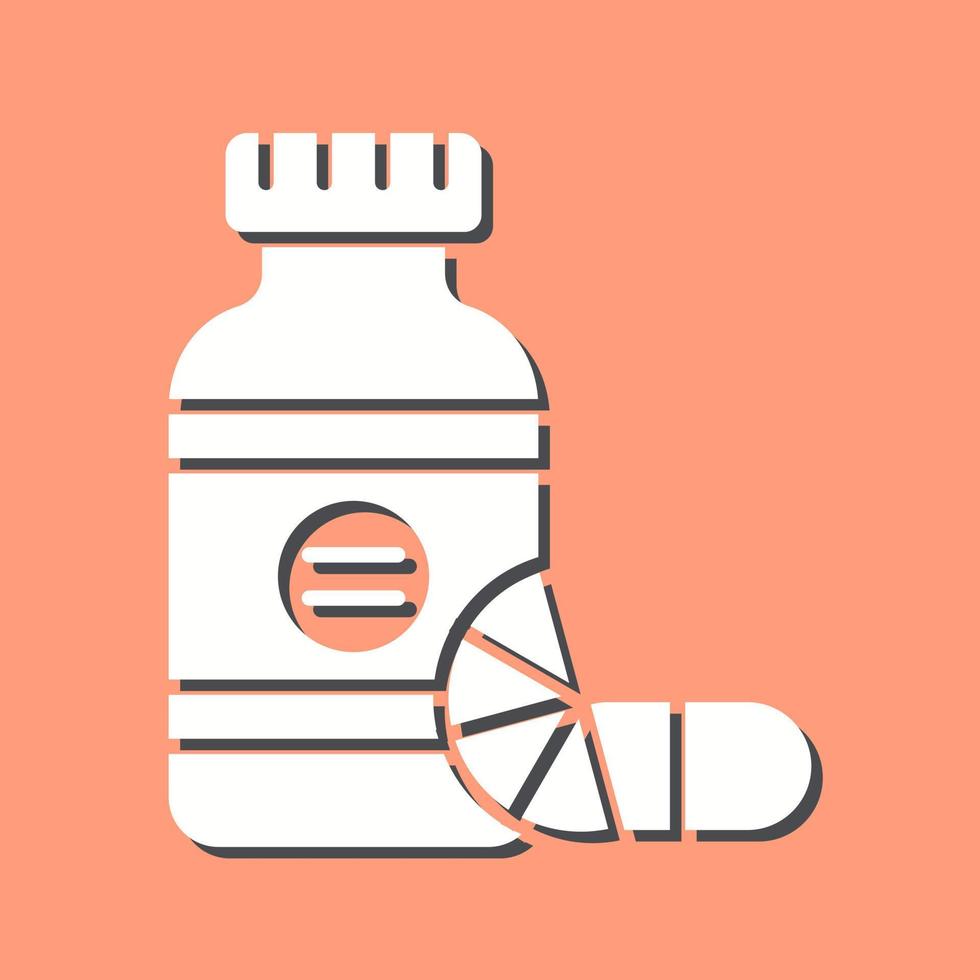 Vitamins Vector Icon