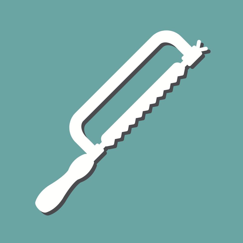 Hacksaw Vector Icon