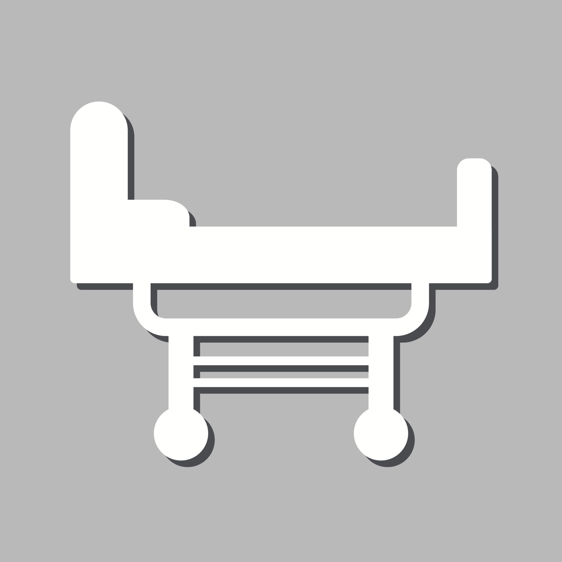 Hospital Bed Vector Icon 21454573 Vector Art at Vecteezy