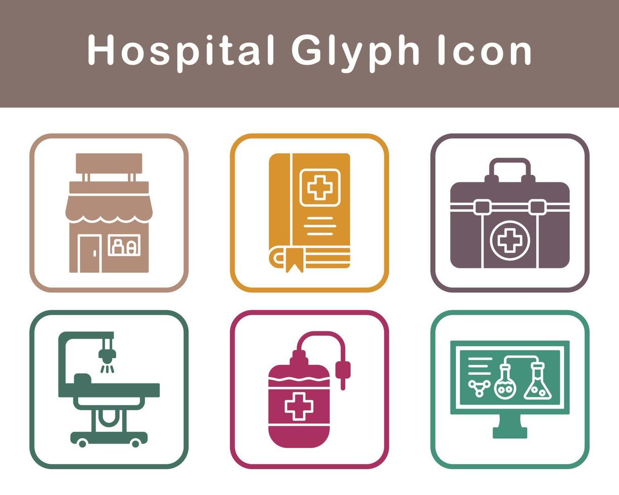 Hospital Vector Icon Set