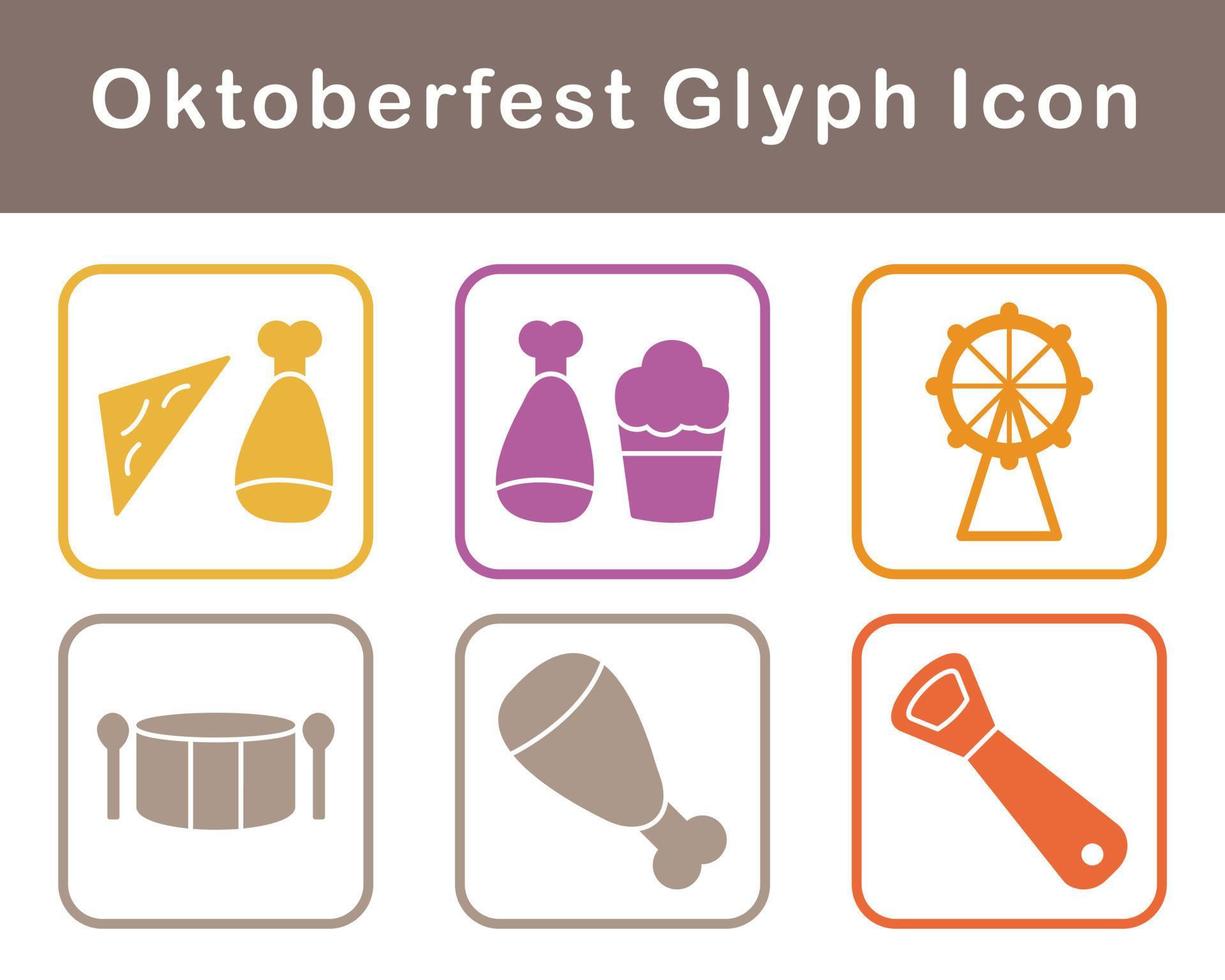 Oktoberfest Vector Icon Set