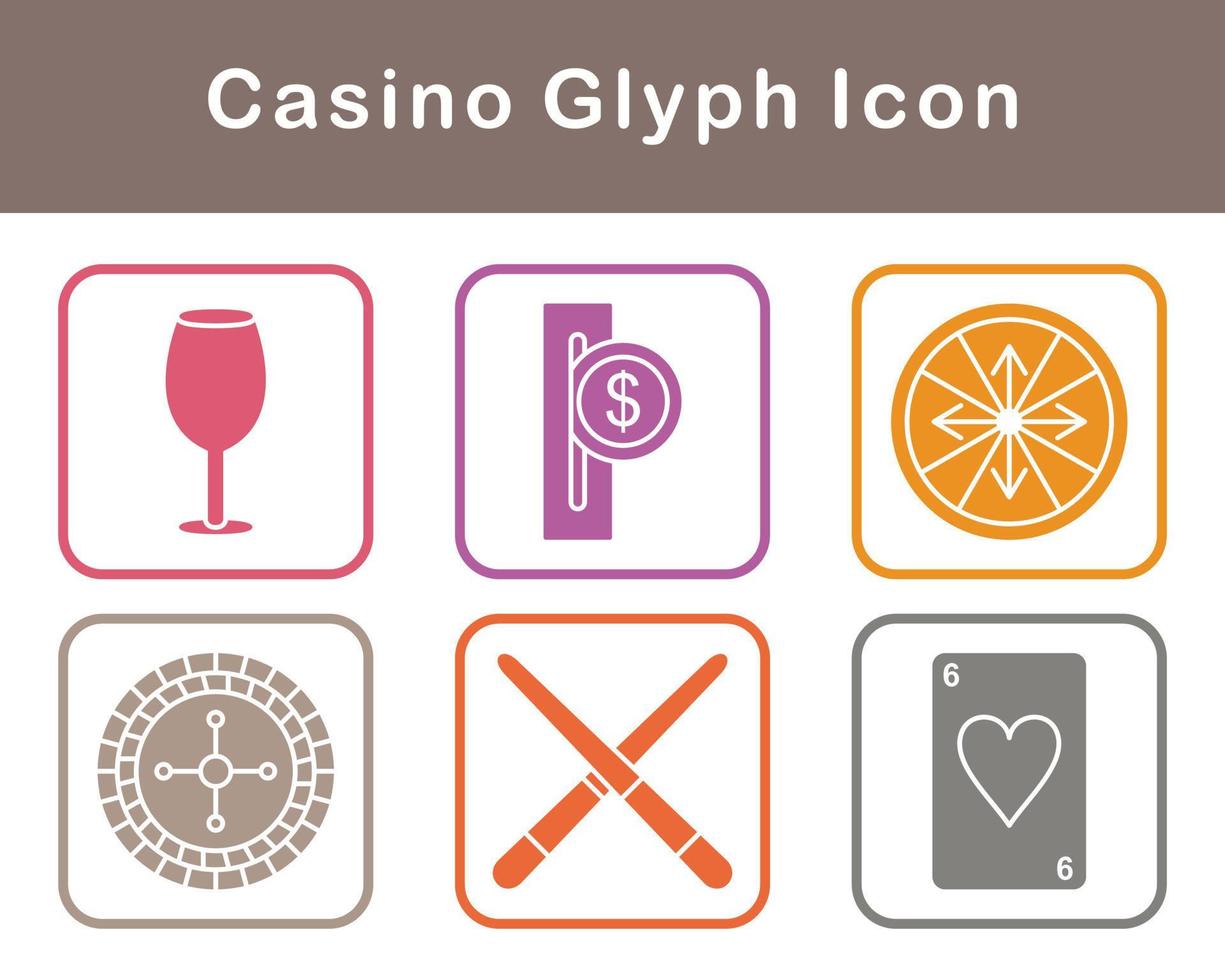 Casino Vector Icon Set