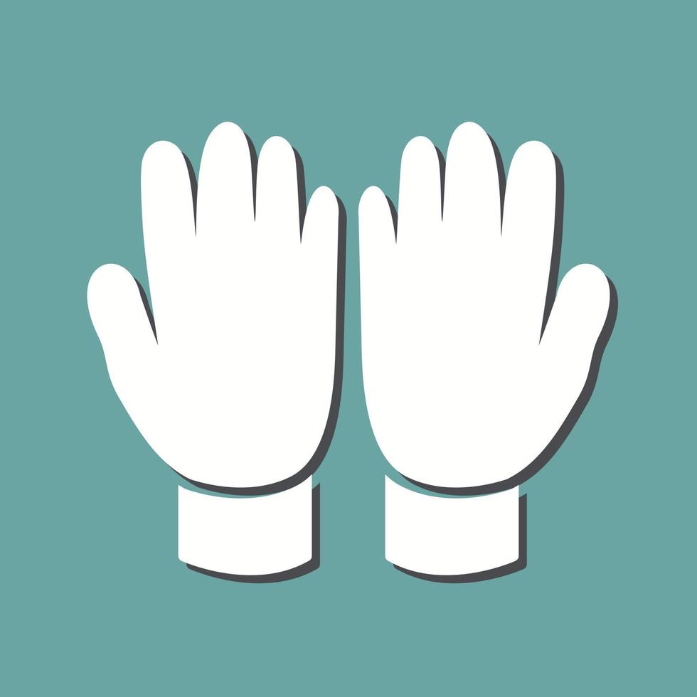 Gardening Gloves Vector Icon