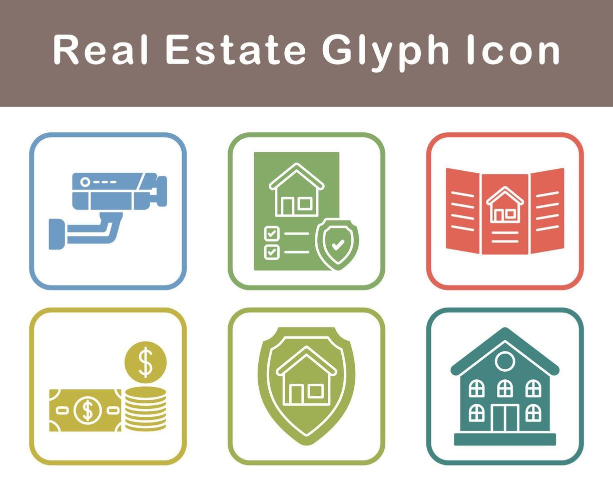 Real Estate Vector Icon Set