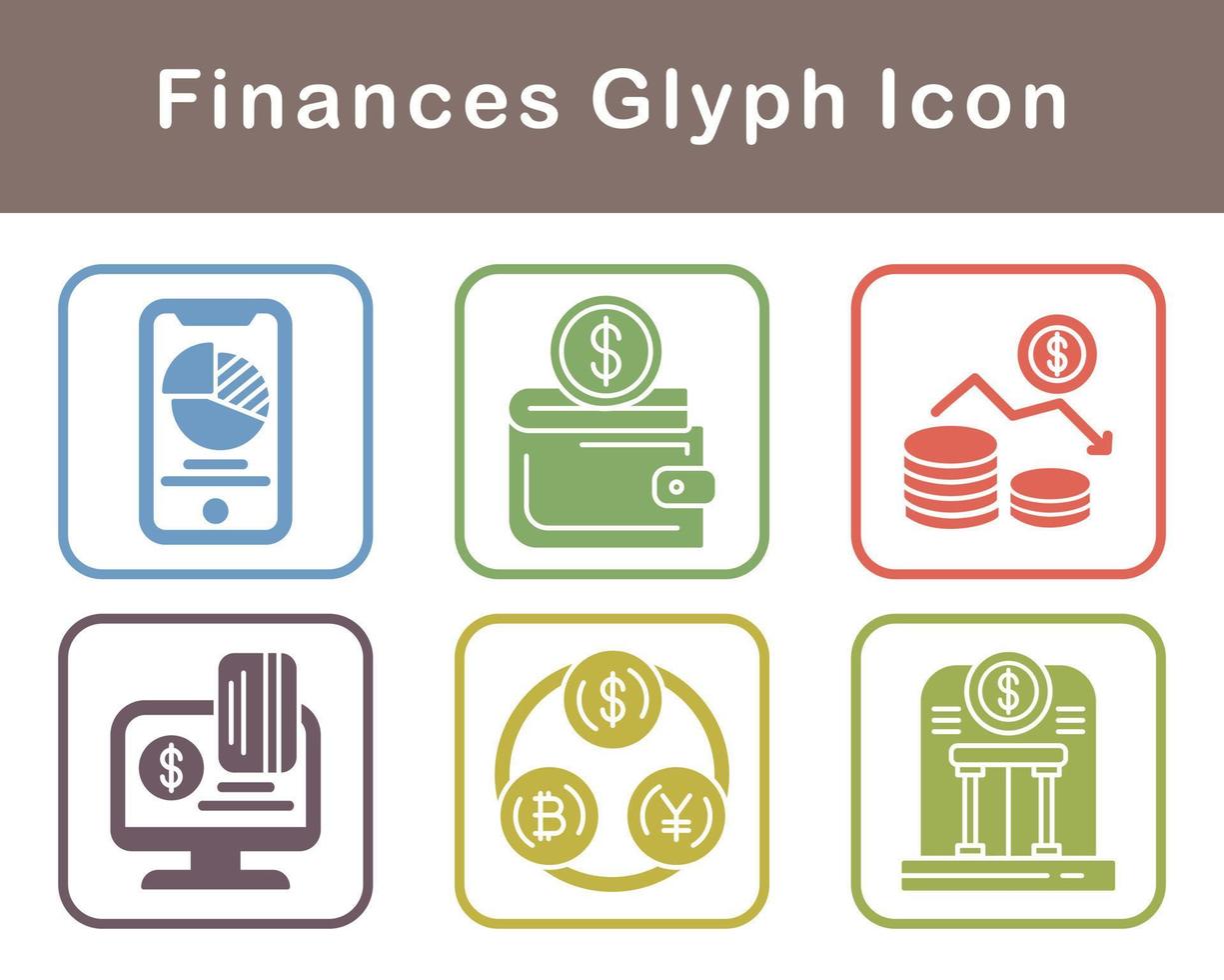 Finances Vector Icon Set