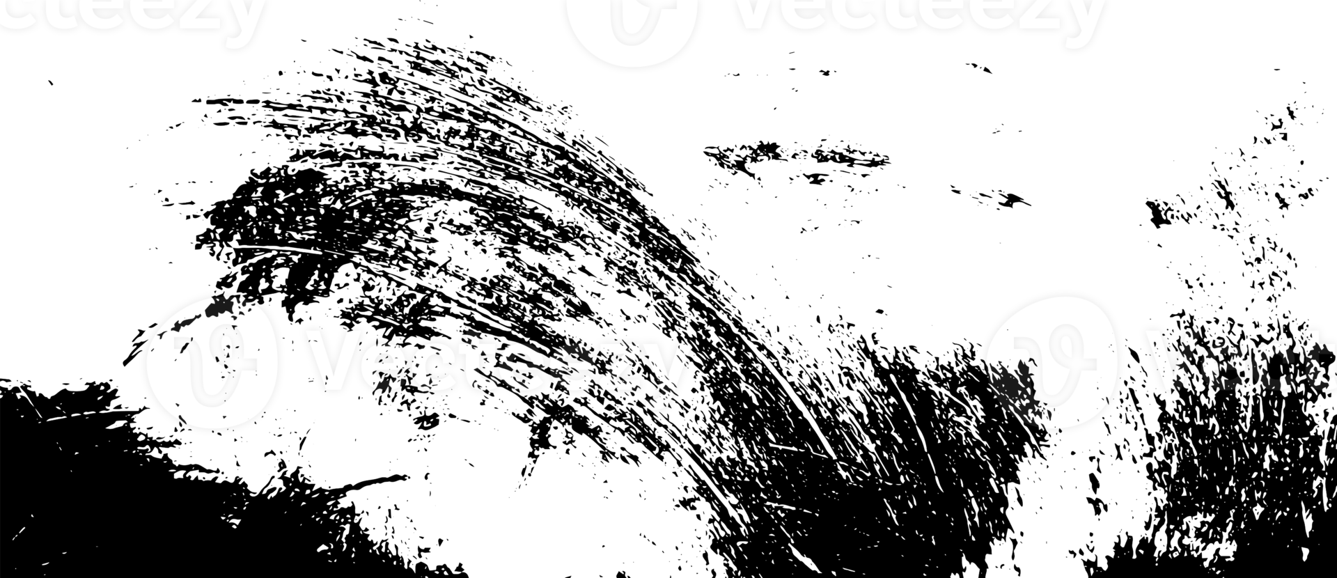 Rustic grunge texture with grain and stains. Abstract noise background. PNG graphic illustration with transparent background.