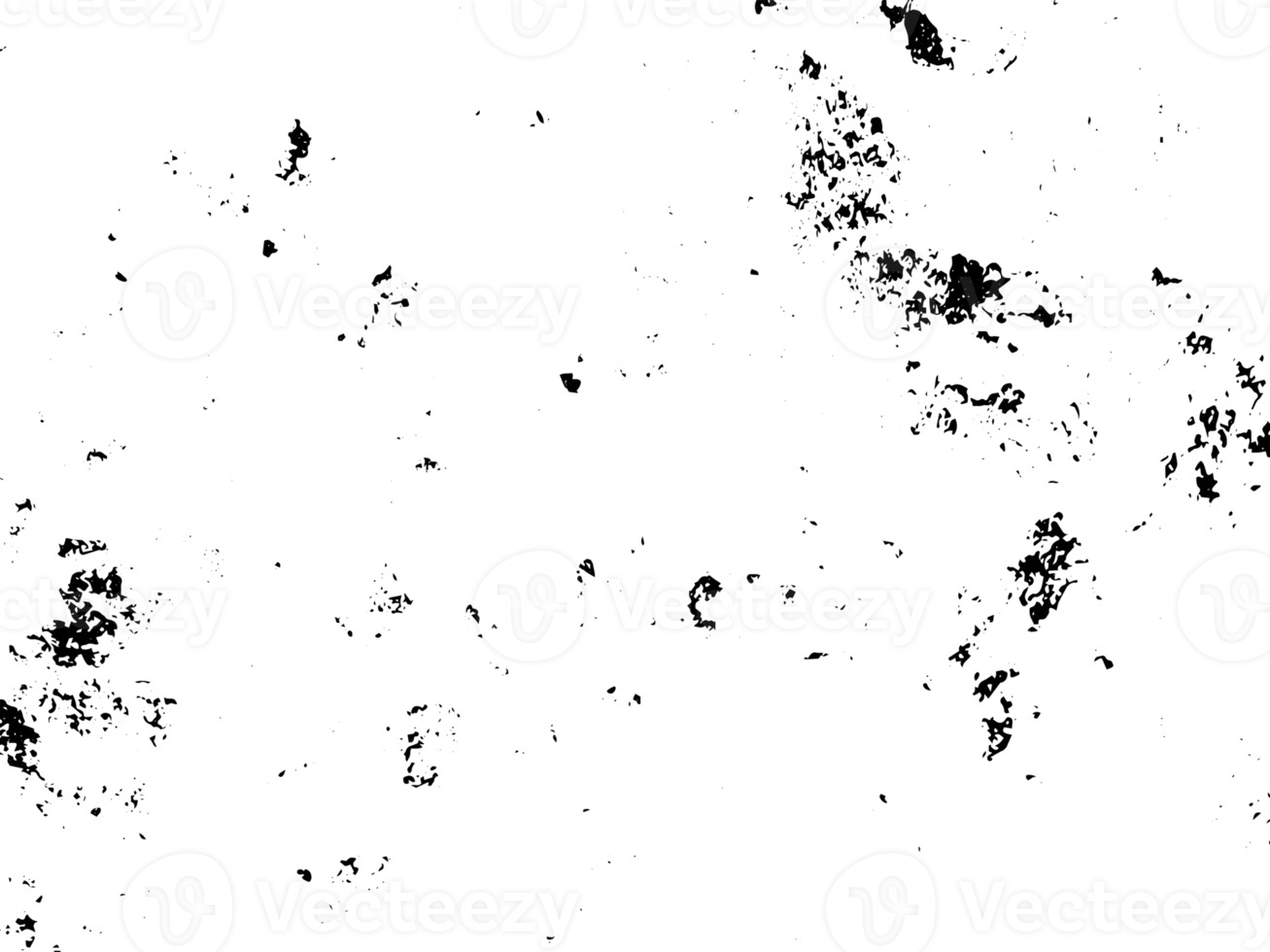 Rustic grunge texture with grain and stains. Abstract noise background. PNG graphic illustration with transparent background.