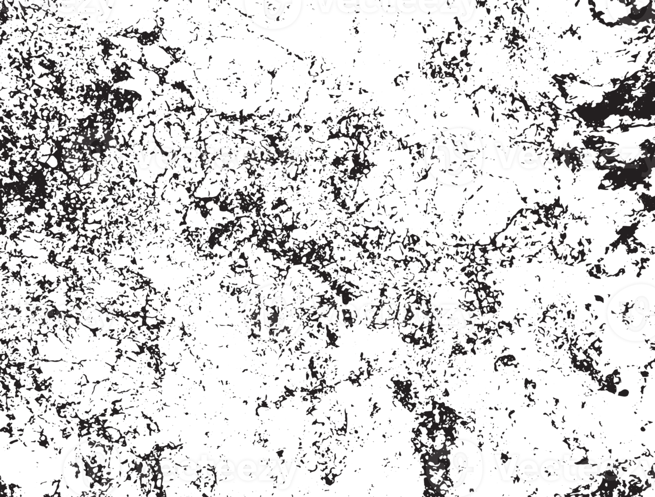 Rustic grunge texture with grain and stains. Abstract noise background. PNG graphic illustration with transparent background.