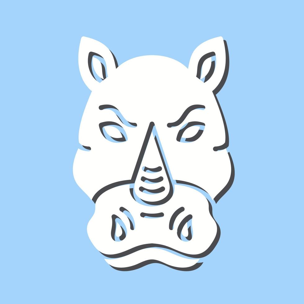 Rhino Vector Icon