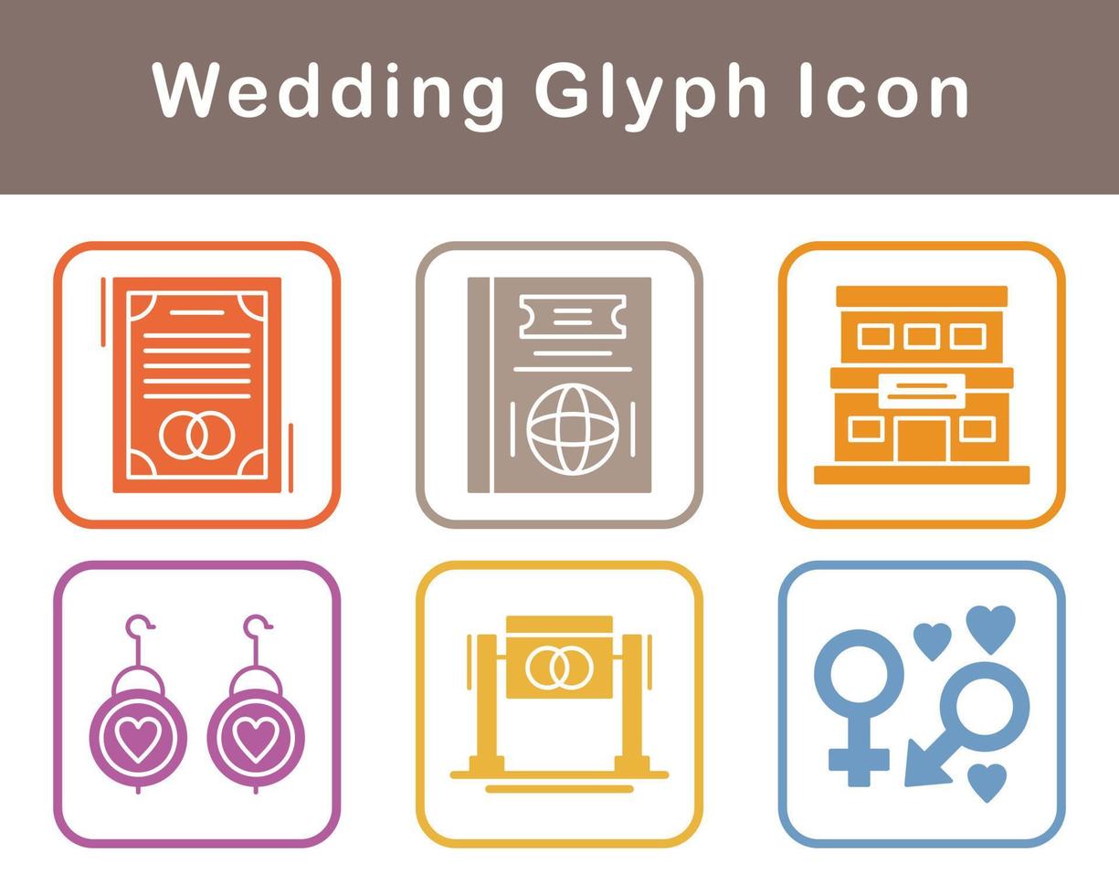 Wedding Vector Icon Set